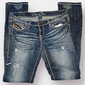 Request Jeans Distressed Women's Size 7 Length 28